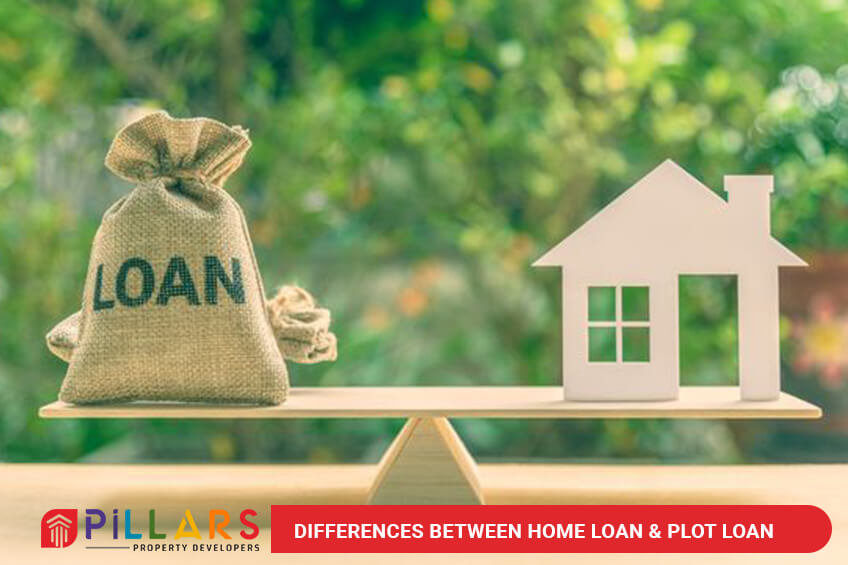 Differences between Home loan & Plot loan